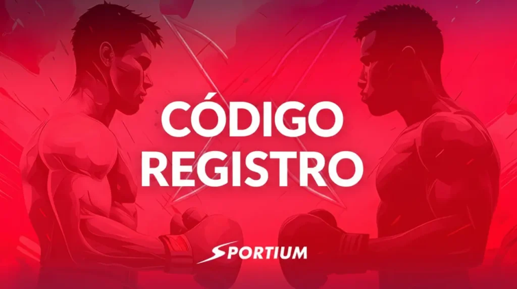 codigo de registro sportium